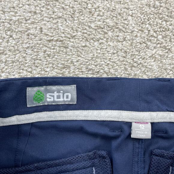STIO Women's Blue Coburn Jogger Hiking Pants Size 12 x 28" Inseam 37-23 - Picture 4 of 9
